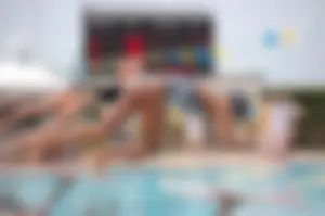 Group of teen and early 20's swimmers