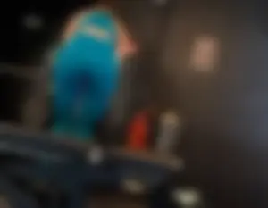 Gym Girl Bending Over in Blue Leggings (OC and GIFS)