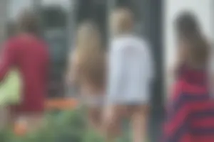 Candid Florida babes at Deerfield Beach in the winter