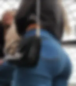 PAWG in white jeans, what an ass!
