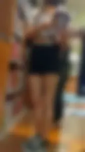Cute Teen Princess with Beautiful legs in miniskirt