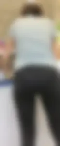 Leggings with VPL at the queue