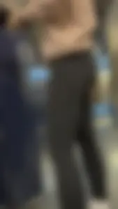 Skinny And Tight College Girl In Blue Leggings Bends Over For Me (Upshots)