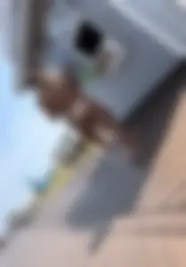 Tight blonde bikini ass
