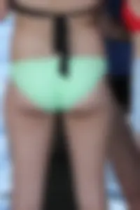 Mix of candid girls at the beach and in bikinis