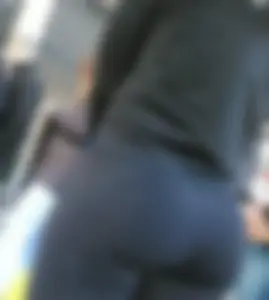 Nice blonde whooty in tight patterned leggings