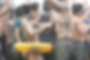 Boryeong Mud Fest 2008 girls mostly in bikinis