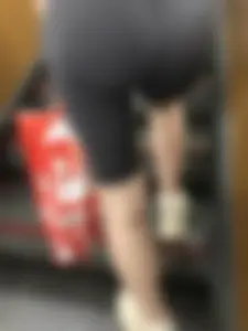 Gorgeous Ass in Sporting Short Tights Subway Creepshots Collection