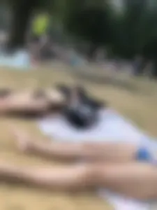 Girls Lying at a Beach Creepshots Gallery