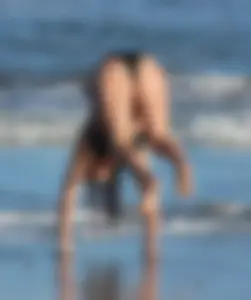 Mix of candid girls at the beach and in bikinis