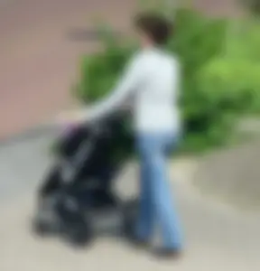 Milf in tight blue jeans