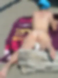 Nude beach and topless girls