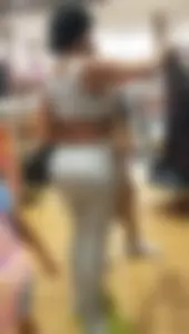 Big Azz w tits hanging in mall 3 parts