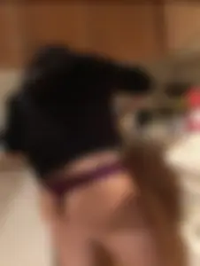 Camdid Girl in Panties in the Kitchen Home Creepshot