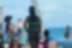 More sexy girls in bikinis and thongs at Deerfield Beach in Florida
