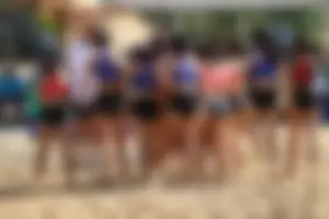 Thai candid volleyball girls