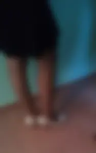 Legs of a College Teen in Black Pantyhose And Shoes With Heels Creepshot