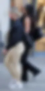 Blonde with large ass in loose lycra pants & hot blonde girl in short denim skirt