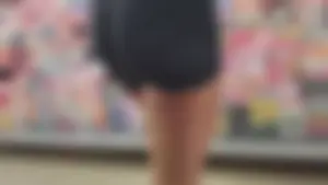 Fit Cougar w/ Bubble Butt In Bicycle Shorts VTL + Squatting (OC)