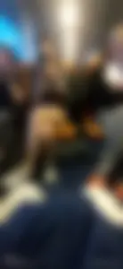 Girls with hot legs sitting in public places