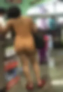 Latina with hard nipples and a big booty in tight spandex shorts outfit