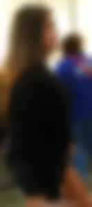 Candid girl in spandex mini shorts creepshots