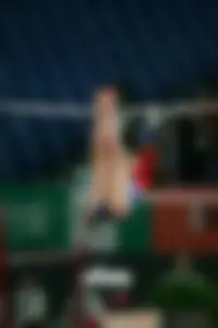 Candid gymnastics girls