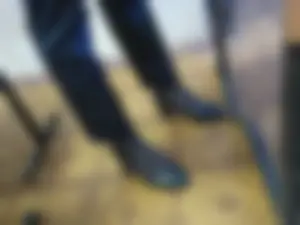 Candid teens' feet in flats, shoes, black pantyhose closeups in classroom and on the street