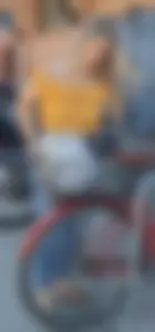 Sexy windswept blonde