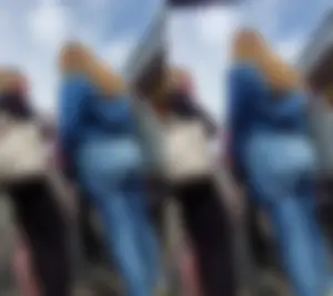 The Blonde Tight Pants Immersion