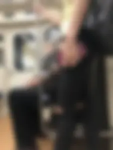 Skinny Candid Girl With Slim Legs in Torn Black Jeans - Subway Train Creepshots