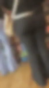 Bell bottom yoga pants duo!