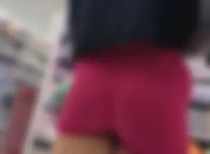 Latina Target Booty in Alphalete Shorts