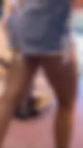 Nice legs and ass in Jean shorts blondie (OC)