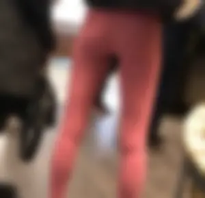 Hot Skinny Booty And Legs in Pink Tights
