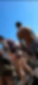 Goth cheeks at music festival    [MEGAPOST]