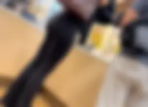 Tall Brunette at The Candy Store