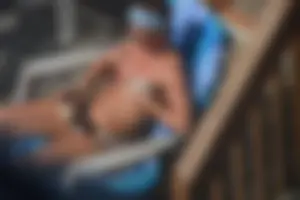 Creepshots of a neighbor milf in a bikini while sunbathing