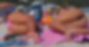 Milf in thong bikinis