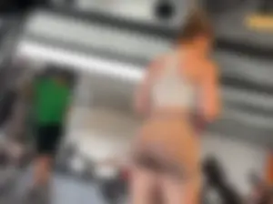 PAWG Baddie Blonde Best Ass In Gym (Not OC)