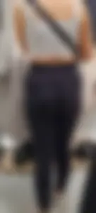 Juicy Black Leggings With VTL