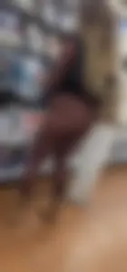 Walmart baddie putting on a show in tight onesie, VTL and cleavage