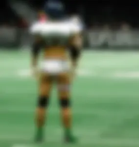 Sexy female football players with hot bodies