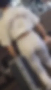 Fit and sexy asian babe tight ass at the gym pt.2