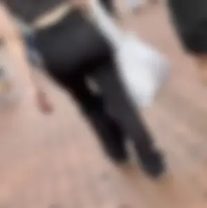 Dutch Beauty In Tight Flared Pants