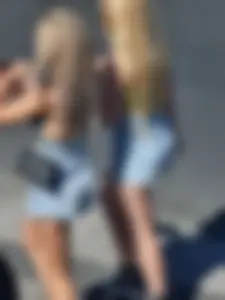 Two fit blondes