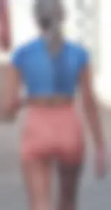 Amazing ass spandex shorts VTL