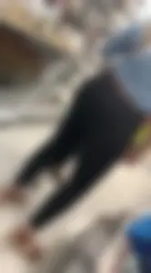 Big fat Latina ass in black jeans