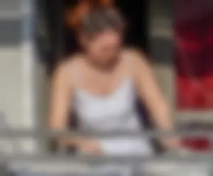 Hot milf next door hanging panties, showing pokies and wearing underwear