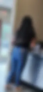 Phat ass latina milf at burger King